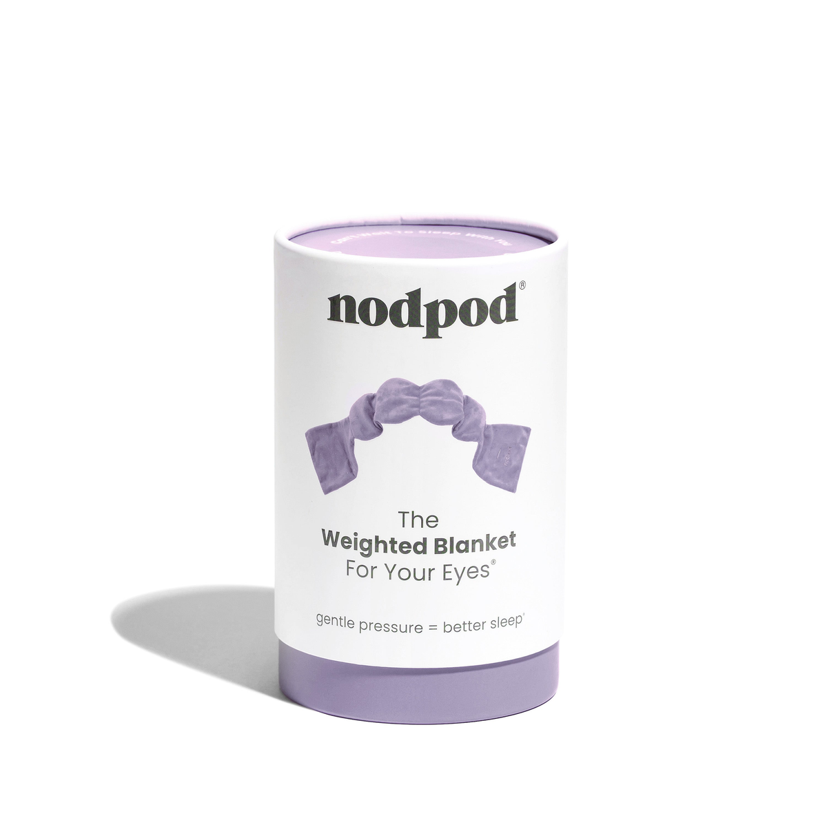 Weighted sleep mask